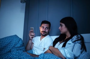 Why won't he stop? Is he addicted to porn? 