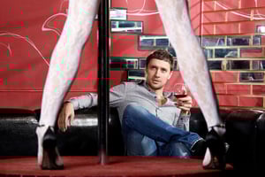 Does he have an arousal addiction? Hmm...maybe.