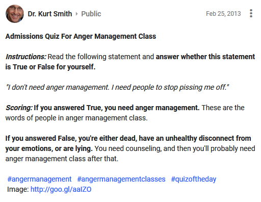 anger issues test anger issues test