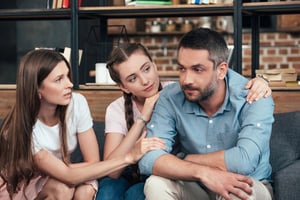 It can be hard to know how to help a man get through a midlife crisis