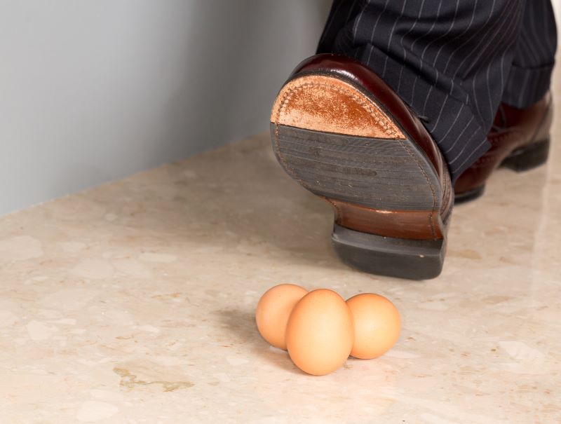 What It’s Like Walking on Eggshells In A Relationship